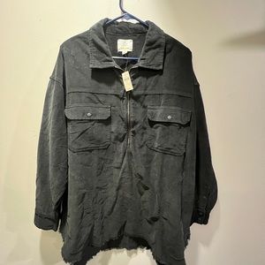 Corduroy Shacket Aerie